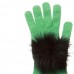 Cashmere Gloves with Fox Fur Decoration packaged in Signature box